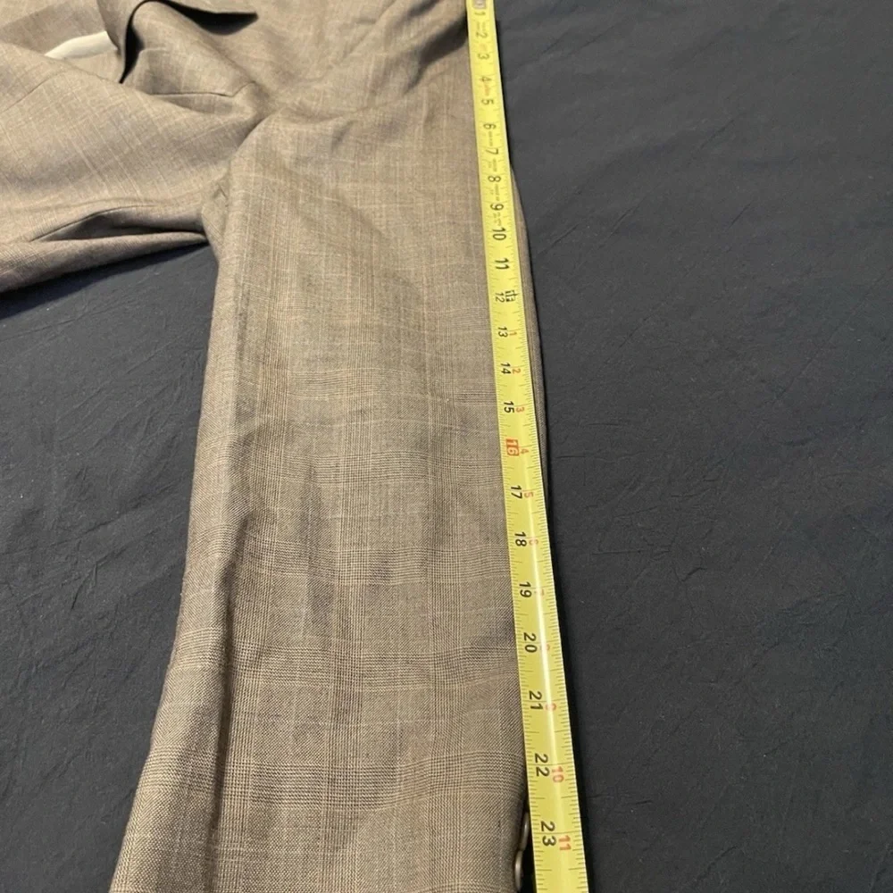 Lauren Ralph Lauren Men's Sport Coat Blazer Two Button Brown Plaid Wool Size 44R - Picture 8 of 8